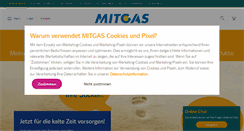 Desktop Screenshot of mitgas.de
